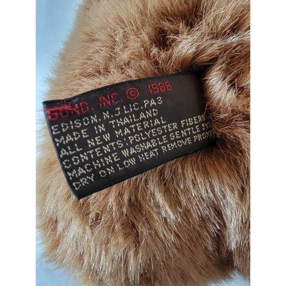 Vintage 1988 Gund Collector’s Classic Teddy Bear 12” Plush - Picture 6 of 6